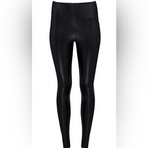 Faux leather leggings